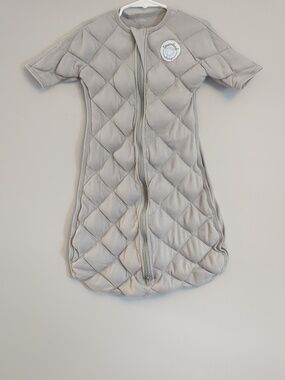 Dreamland Baby Dream Weighted Transition Sleep Sack in Gray Cotton - 6/9 Months